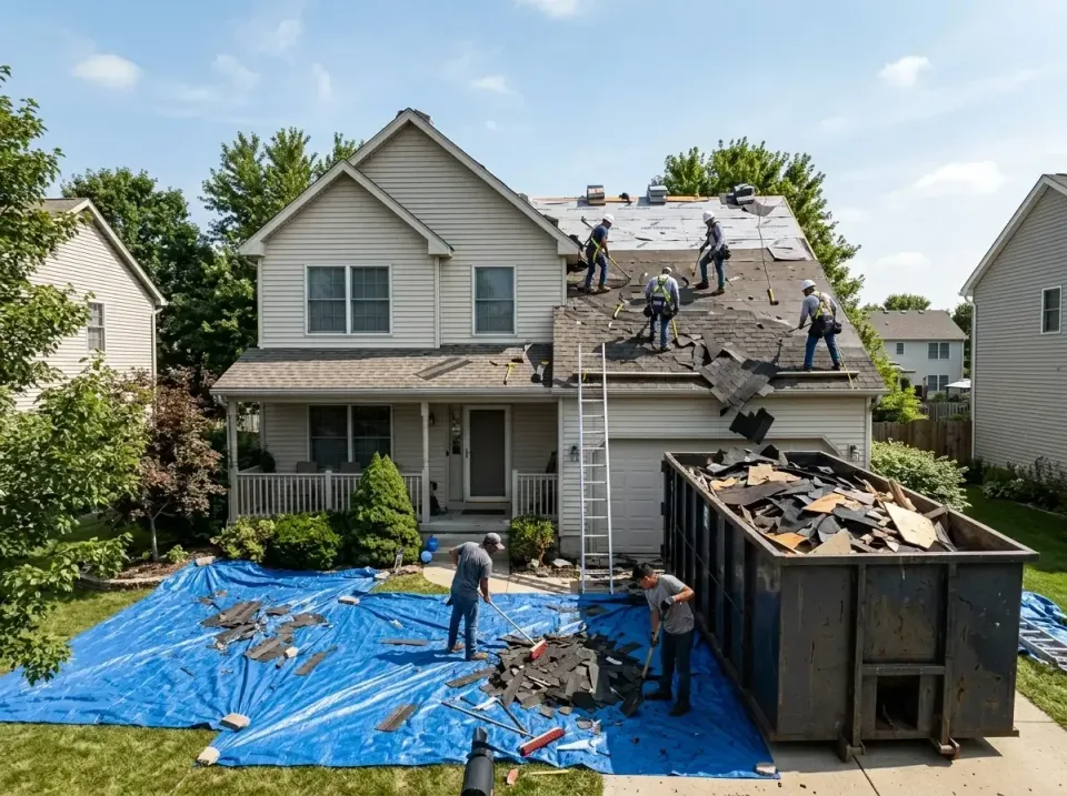 roof-replacement-debris-remova-004 — frequently asked questions, Cheapest Dumpster Rentals in Layhill, MD